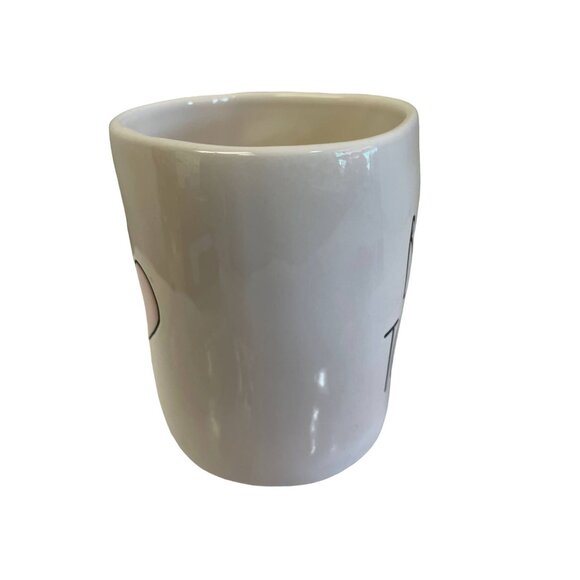 RAE Dunn Coffee Ceramic Mug Artisan Better Together Hearts 5.25"W  3.25"L 4.5"H - Picture 4 of 6